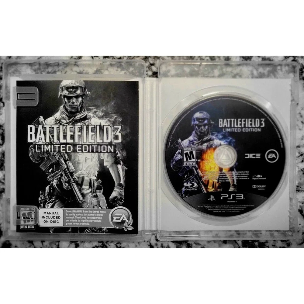 SONY PLAYSTATION 3 PS3:Battlefield 3 Limited Edition,CIB,TESTED, FAST SHIPPING
